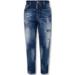 Jeans desgastados azul marino rebajados desgastado Dsquared2 talla XS para mujer 