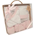 Conjuntos infantiles rosas de algodón Recién Nacido de materiales sostenibles para bebé 