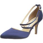 Zapatos azul marino de novia Novia talla 37 para mujer 