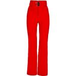 Pantalones rojos de Softshell de cintura alta talla S para mujer 