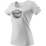 Camisetas estampada blancas de algodón rebajadas Dynafit talla M para mujer 