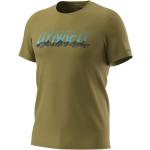 Camisetas deportivas orgánicas verdes de algodón Bluesign rebajadas informales Dynafit talla S de materiales sostenibles para hombre 