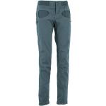 Pantalones orgánicos azules de algodón de montaña E9 talla S de materiales sostenibles para mujer 