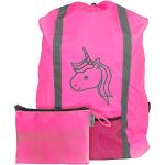 Accesorios rosas de mochilas con detalles reflectantes 