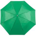 Paraguas verdes de poliester para mujer 