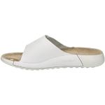 Sandalias planas blancas con velcro Ecco 2nd Cozmo talla 39 para mujer 