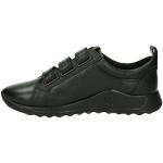 Sneakers negros de cuero con velcro informales Ecco talla 39 para mujer 