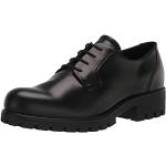 Zapatos derby negros de piel formales floreados Ecco Modtray talla 36 para mujer 