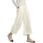 Shorts cintura alta blancos de verano tallas grandes ancho W44 talla 3XL para mujer 