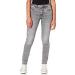 Jeans stretch orgánicos grises de mezcla de algodón ancho W27 desgastado Esprit edc de materiales sostenibles para mujer 