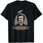 Edgar Allan Poe Cuervo Gótico Nunca más Oculto Inglés Horror Camiseta