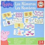 Juegos de números  Peppa Pig Educa Borrás infantiles 3-5 años 