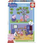 Puzzles de madera de madera Peppa Pig Educa Borrás infantiles 