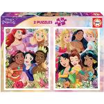 Puzzles multicolor de cartón rebajados Princesas Disney 500 piezas Educa Borrás infantiles 9-12 años 