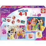Dominó de cartón Princesas Disney Educa Borrás infantil 0-6 meses 