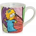 Cubiertos multicolor de porcelana Los Simpsons aptos para lavavajillas 
