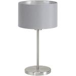 Lámparas grises de metal de mesa modernas Eglo 