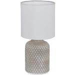 Lámparas grises de cerámica de rosca E14 de mesa Eglo 