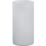 Lámparas blancas de vidrio de rosca E14 de mesa minimalista Eglo 
