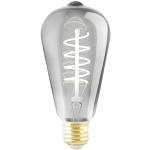 Lámparas LED de vidrio regulables vintage Eglo 