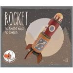 Egmont Toys Pintar Juego para Crear un Cohete de Madera, niñas a Partir de 3 años, Multicolor (630559)