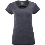 Eider Flex Jacquard tee 2.0 W - Camiseta para Mujer, Mujer, Camiseta, EIV5076, Dark Night, Medium