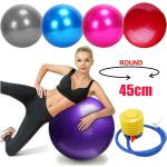Balones lila de látex de fitness para mujer 