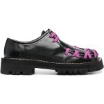 Zapatos negros de goma con punta cuadrada con cordones formales con logo Camper CAMPERLAB talla 39 para mujer 