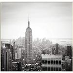 Pósters multicolor de New York con motivo de edificio Empire State 