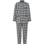 Camisetas grises de terciopelo de pijama  de invierno tallas grandes con rayas talla 3XL para hombre 