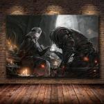 El juego decoración de carteles pintura de The Dark Souls 3 en lienzo HD pintura arte Pricture carteles e impresiones Cuadros Dec