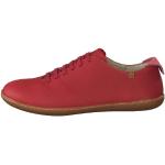 Zapatos rojos de cuero con cordones con cordones formales El Naturalista El Viajero talla 38 para mujer 