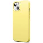 Fundas amarillas de silicona para iPhone 13 