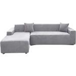 Fundas grises de poliester para sofá 