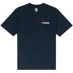 Camisetas deportivas orgánicas de algodón con cuello redondo de punto Element talla S de materiales sostenibles para hombre 
