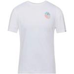 Camisetas blancas de algodón de manga corta manga corta con cuello redondo con logo Element talla XS para hombre 
