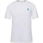 Camisetas blancas de algodón de manga corta manga corta con cuello redondo con logo Element talla XS para hombre 