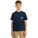 Element Basic - Camiseta con Bolsillo - Niños 8-16 - XS/8 - Azul
