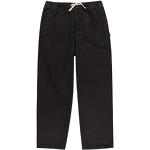Pantalones cortos negros de tela asargada Element talla S para hombre 