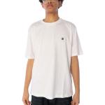 Camisetas deportivas orgánicas blancas de algodón rebajadas con cuello redondo con logo Element Crail talla XL de materiales sostenibles para hombre 