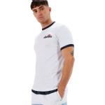 Camisetas deportivas blancas de algodón con logo ellesse talla XL para hombre 