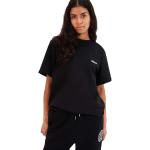 Camisetas deportivas negras rebajadas manga corta ellesse talla XL para mujer 