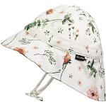 Elodie Details Sombrero de Sol para Bebé SPF30-6-12 Meses - Meadow Blossom, Blanco/Rosa