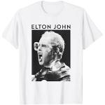 Elton John - Foto oficial en blanco y negro Camiseta