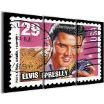 Elvis Presley - Impresión sobre lienzo, diseño de