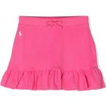 Faldas pantalón infantiles rosas de algodón rebajadas informales con logo Ralph Lauren Lauren 6 años para niña 