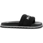 Sandalias planas negras de goma con logo Marc Jacobs talla 37 para mujer 