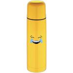 Termos amarillos de acero inoxidable Emoji de 750 ml 