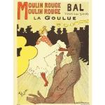 Empire Art Nouveau - Póster de Henri de toulouse - Lautrec Moulin Rouge PDP 030