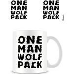 Empire Merchandising 686695 One Man Wolf Pack tamaño de Taza (cerámica, diámetro 8,5 H 9,5 cm